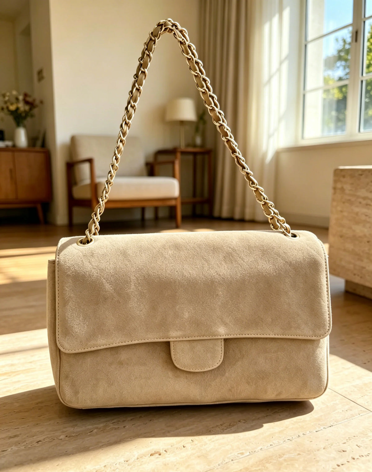 Womens Faux Leather Casual Tote Bag With Durable Synthetic Lining