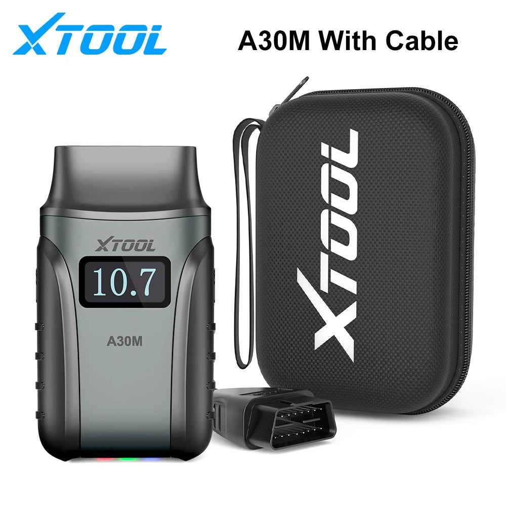 XTOOL Anyscan A30M V2.0 All System Car Diagnostic Tools Bluetooth OBD2 Scanner Active Test 26+ Reset All Functions Lifetime Free