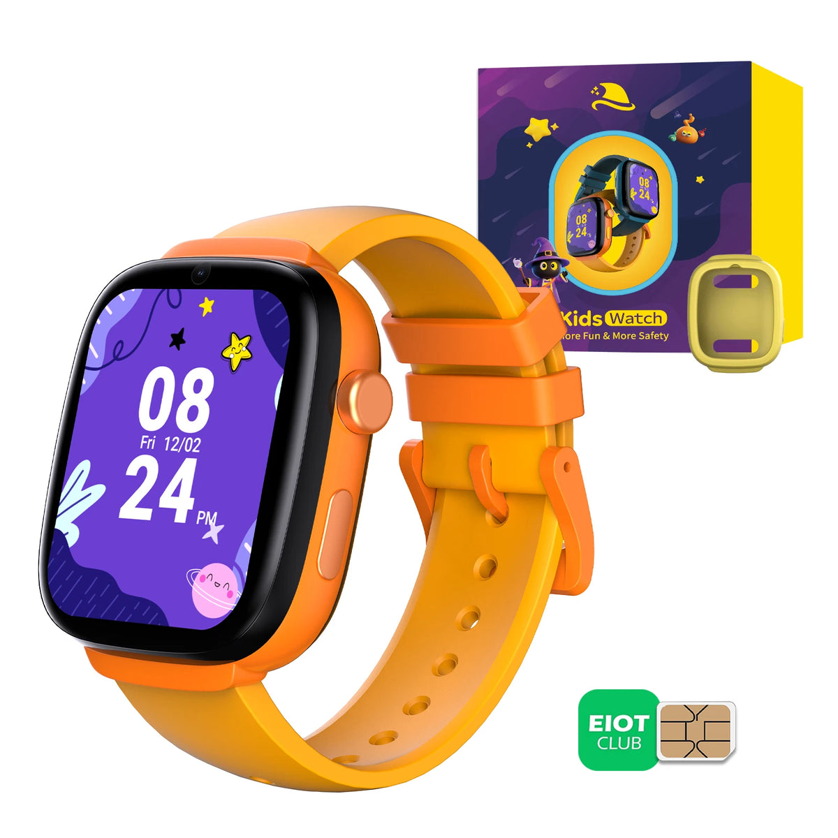 4G Kids Smartwatch with SIM GPS Two Way Call Video SOS Child Gift Parental Controls Waterproof Birthday Gift for Boys and Girls