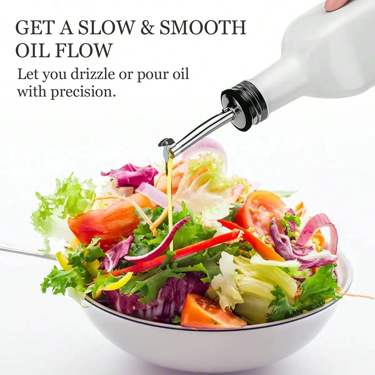 Olive Oil Dispensing Bottles, Kitchen Oil Dispensing Bottles, Oil And Vinegar Dispenser Set, Suitable For Kitchens, Cooking Oil Dispensers, UV Protection For Oil Products From Deterioration(Black Or White).