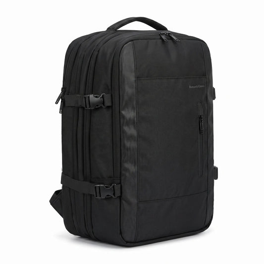 Large Capacity Expandable Carry-On Travel Backpack with USB Port and Luggage Sleeve,Nylon Waterproof Tactical Sports Trekking Fishing Hunting Camping Hiking Bag Backpack Outdoor