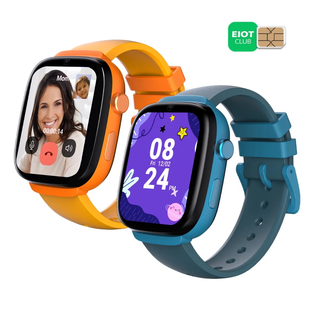 4G Kids Smartwatch with SIM GPS Two Way Call Video SOS Child Gift Parental Controls Waterproof Birthday Gift for Boys and Girls