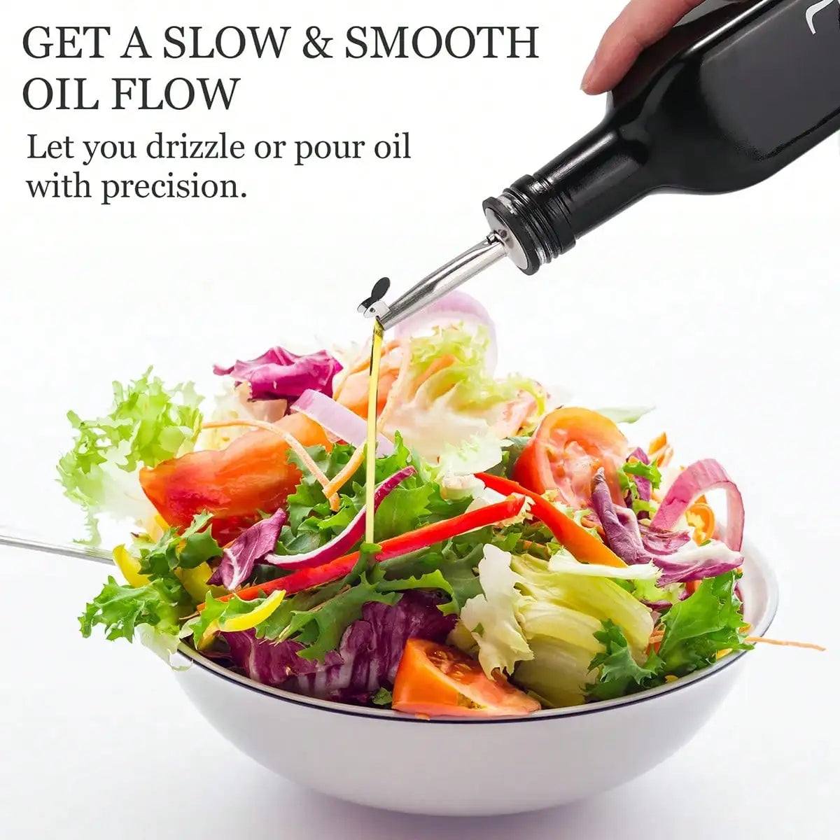 Olive Oil Dispensing Bottles, Kitchen Oil Dispensing Bottles, Oil And Vinegar Dispenser Set, Suitable For Kitchens, Cooking Oil Dispensers, UV Protection For Oil Products From Deterioration(Black Or White).