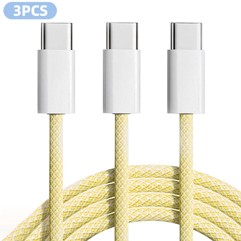 Jogrytece Fast Charging Nylon Braided Type C Cable