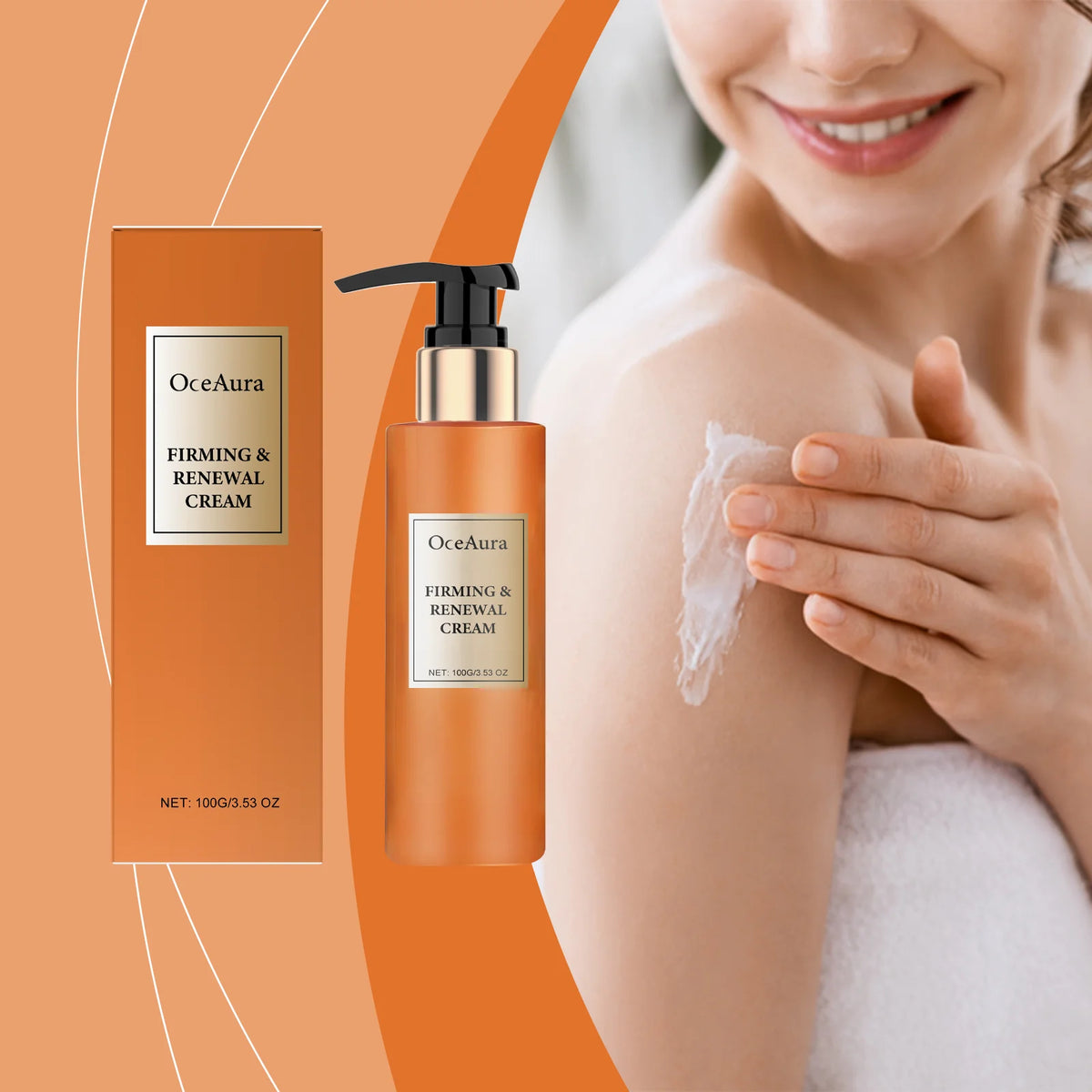 OceAura Firming Body Cream Moisturizing and Nourishing Skin Shine Elastic Moisturizing and Refreshing Moisturizing Care