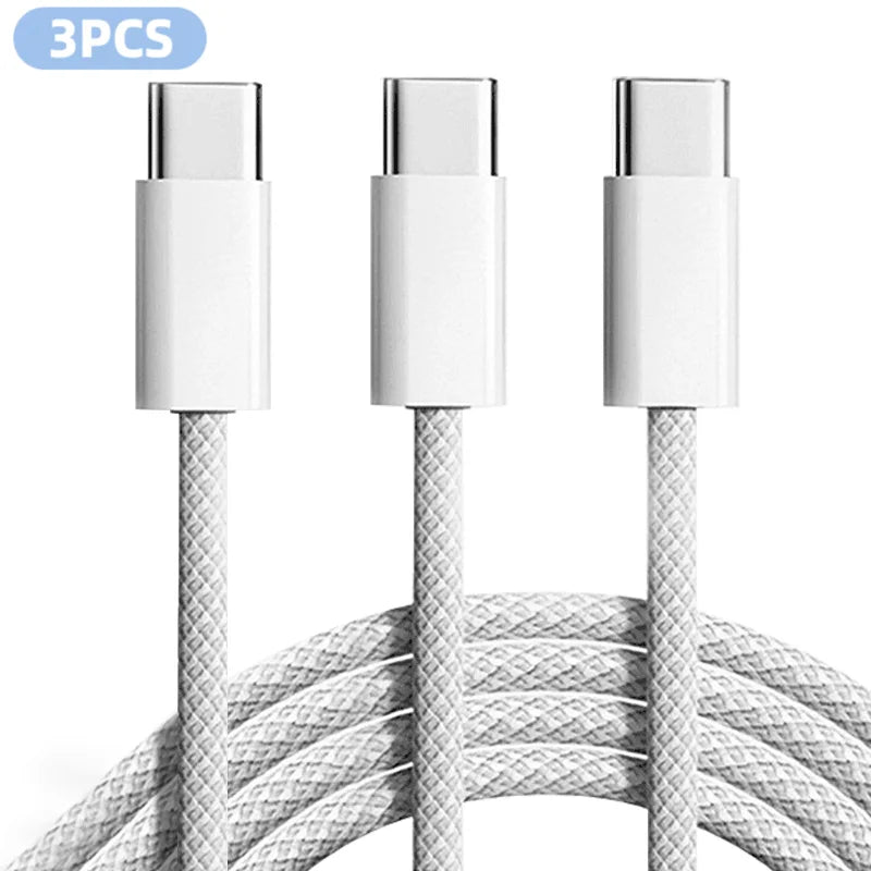 Jogrytece Fast Charging Nylon Braided Type C Cable