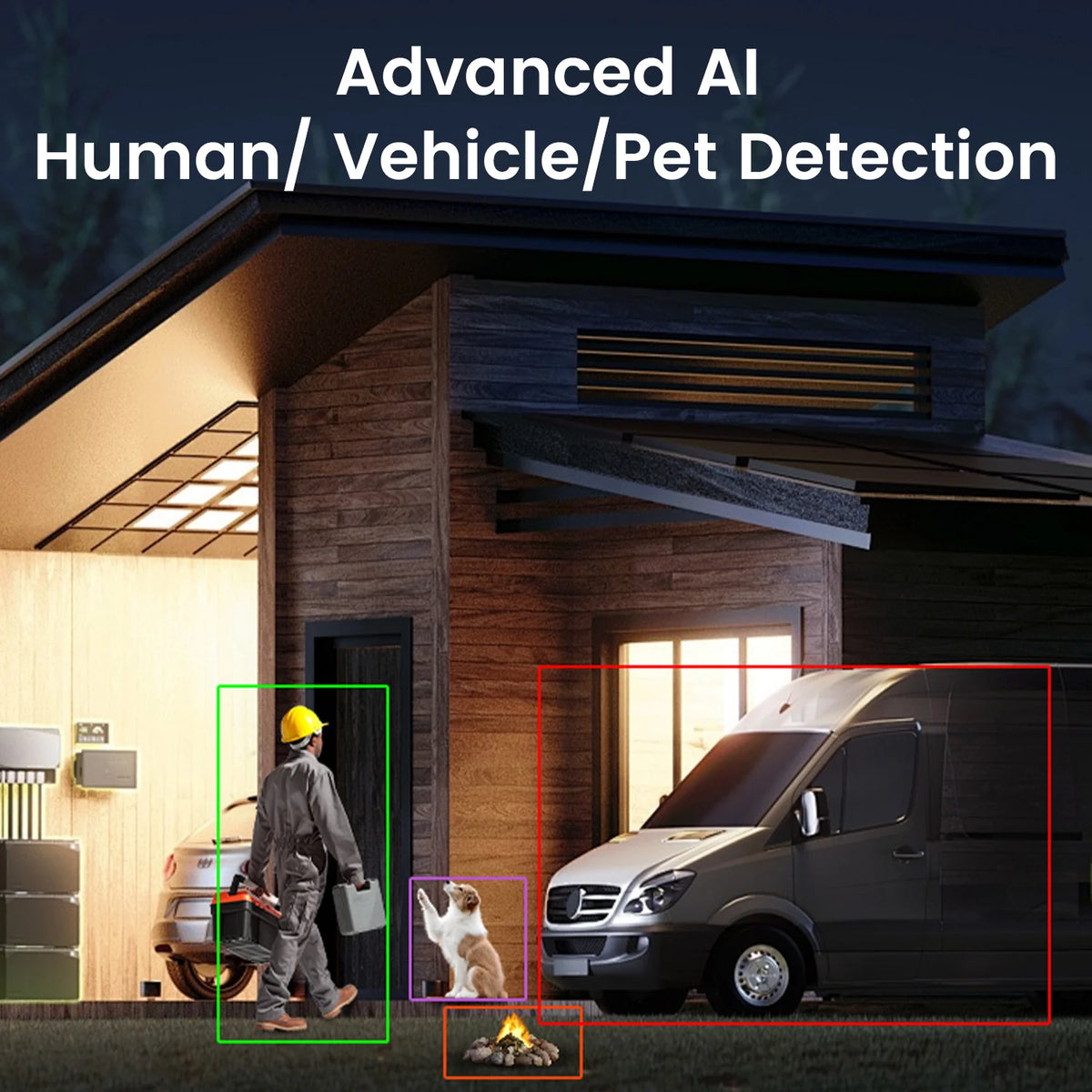 ZOSI C296 4K PoE IP Security Camera With AI Detection