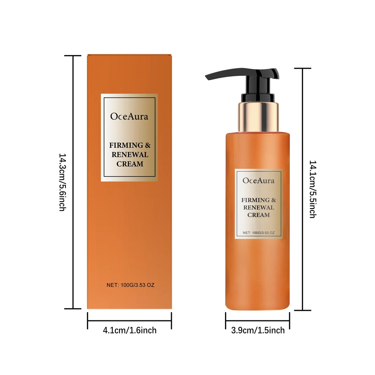 OceAura Firming Body Cream Moisturizing and Nourishing Skin Shine Elastic Moisturizing and Refreshing Moisturizing Care