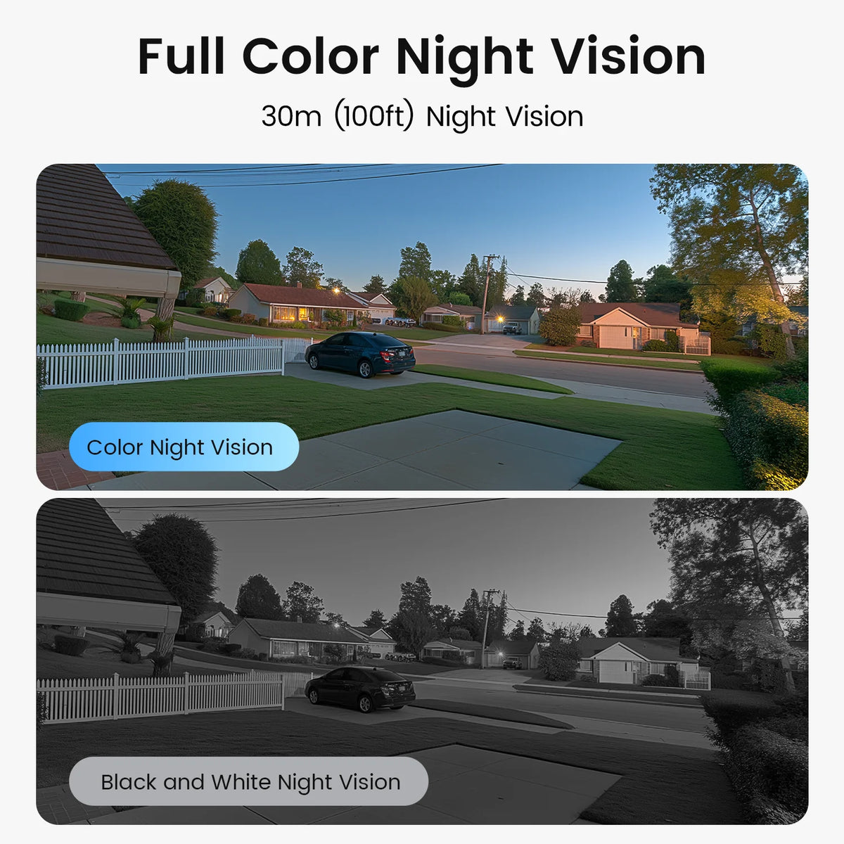 ZOSI C296 4K PoE IP Security Camera With AI Detection