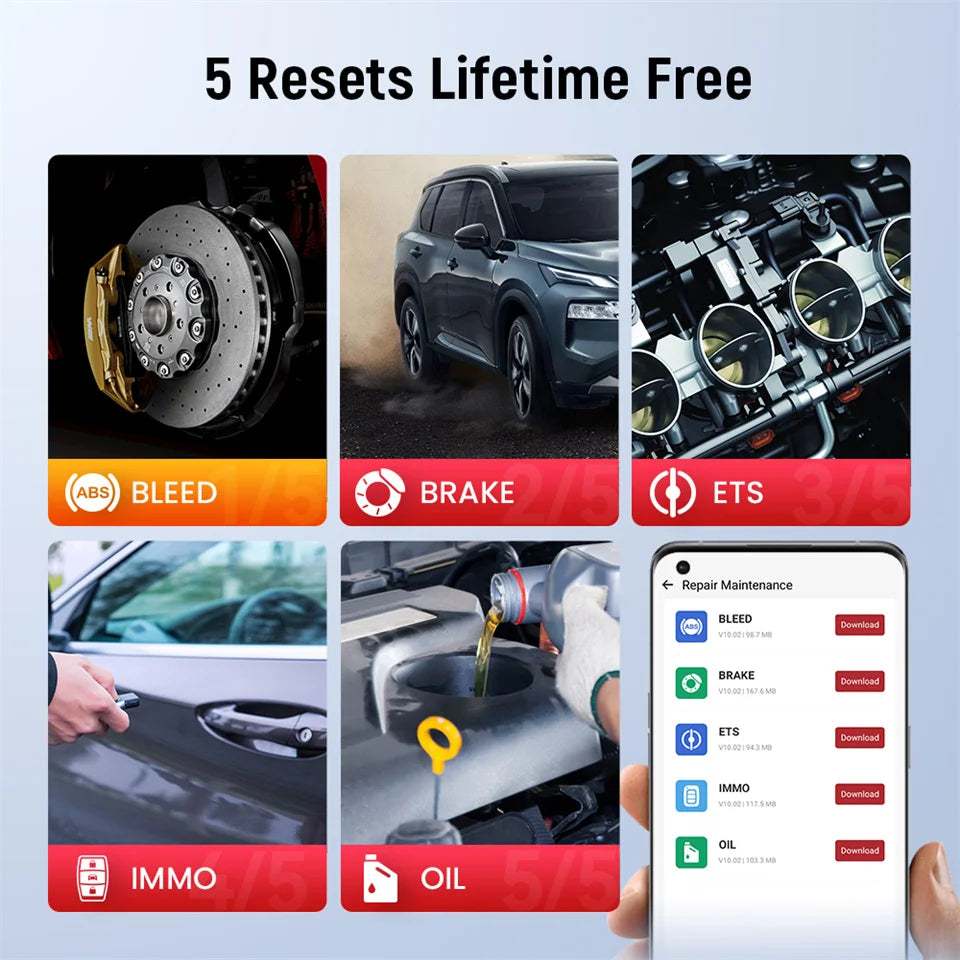 MUCAR Thinkcar BD6 Full System OBD2 Diagnostic Scanner Tool