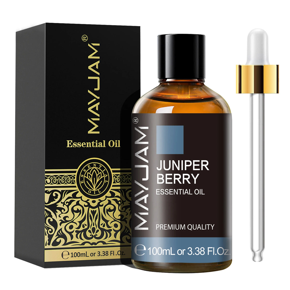 MAYJAM 100ML Natural Essentials Oils for Aromatherapy, Making Fragrance Soap and Candle, Massage and Skin Care & Hair Care-3.38 Fl Oz Pure Lavender Sandalwood Citronella Helichrysum Lemon Eucalyptus Oregano Spearmint Sweet Or