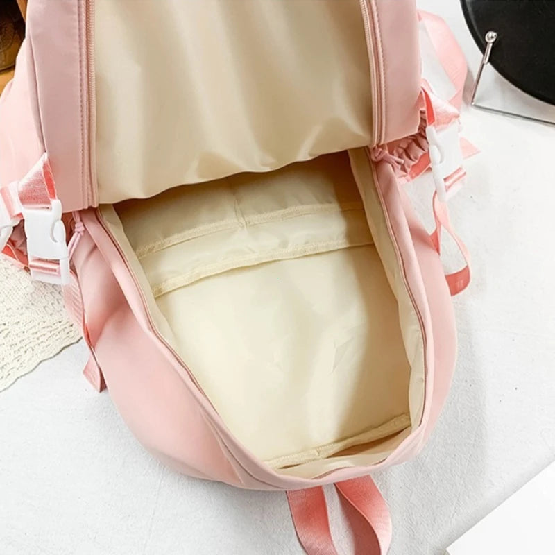 Japanese Kawaii Itabag Women New 2026 Transparent Backpack Women Large Capacity Ita Backpack School Bags For College Student JK