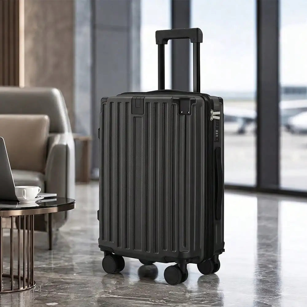 20 Inch Lightweight Carry On Luggage, Hard-Shell Trolley Box TSA Lock Airline Approved ,Detachable Wheels, Reinforced Metal Corner Guards Short Trip