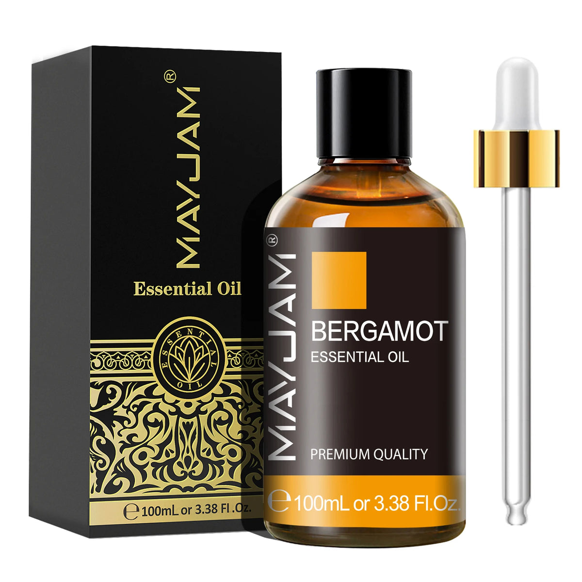 MAYJAM 100ML Natural Essentials Oils for Aromatherapy, Making Fragrance Soap and Candle, Massage and Skin Care & Hair Care-3.38 Fl Oz Pure Lavender Sandalwood Citronella Helichrysum Lemon Eucalyptus Oregano Spearmint Sweet Or