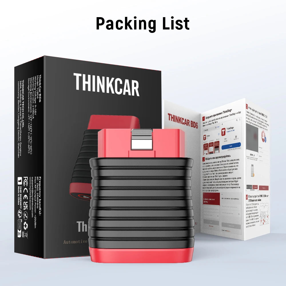 MUCAR Thinkcar BD6 Full System OBD2 Diagnostic Scanner Tool